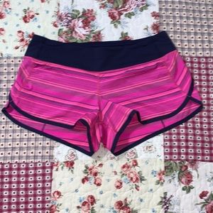 Lululemon speed shorts size 6